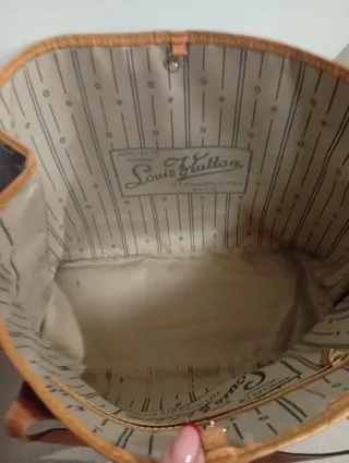 Borsone Louis Vuitton marrone