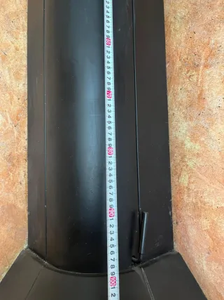 Estufa chimenea rincón hierro