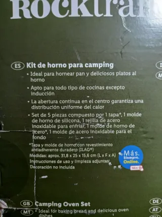 Kit Horno Camping Rocktrail
