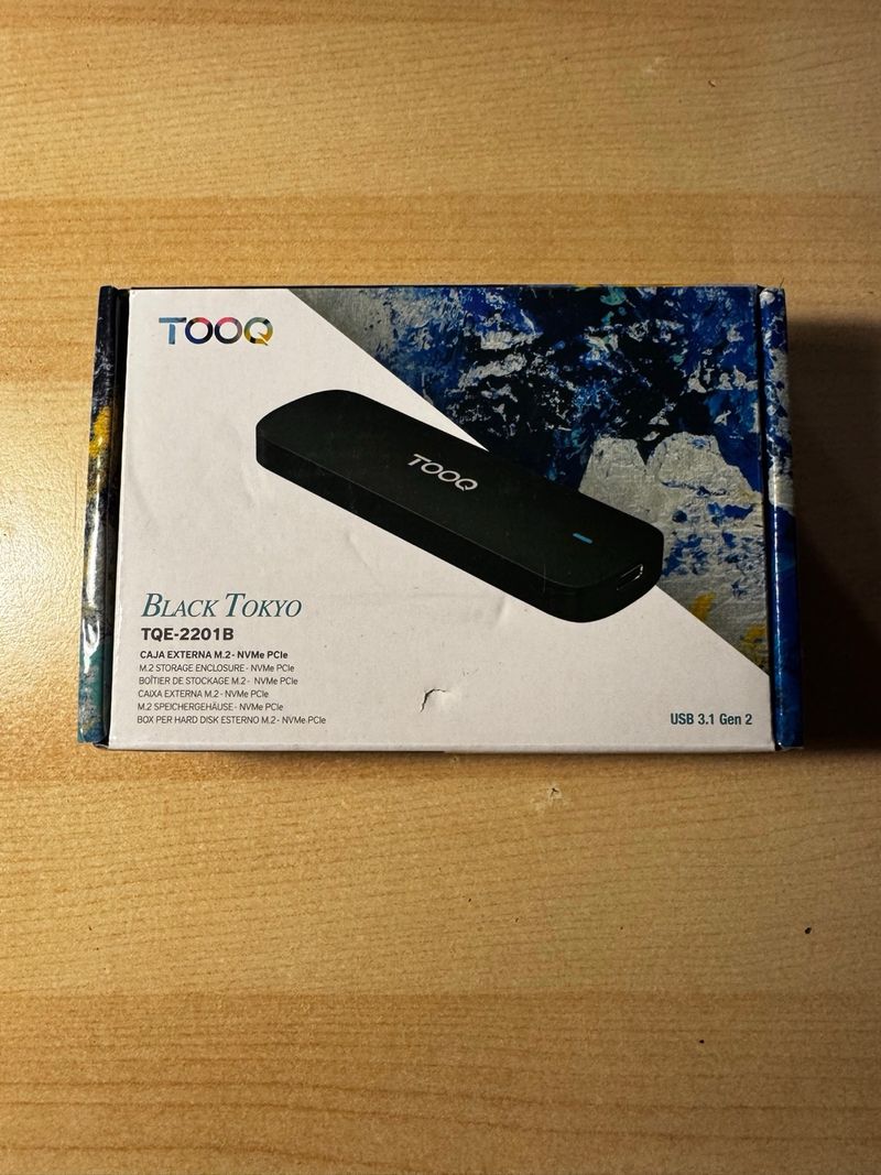 Caja Externa TOOQ Black Tokyo TQE-2201B