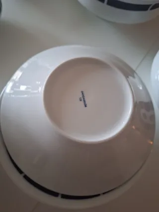 Vajilla Sargadelos Azul y Blanca