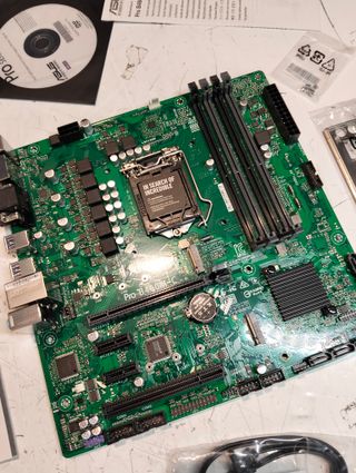 Placa Base ASUS Pro B460M‑C/CSM Micro‑ATX LGA1200 Intel 10ª Gen