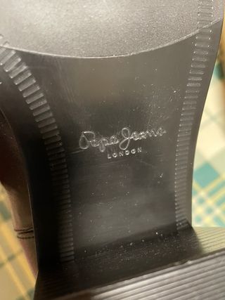 Botines piel Pepe Jeans Talla 36 Negros