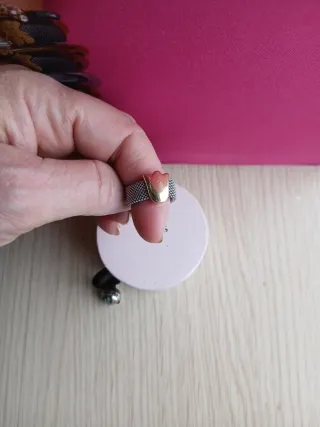 Anillo Tous Tulipán Acero y Oro