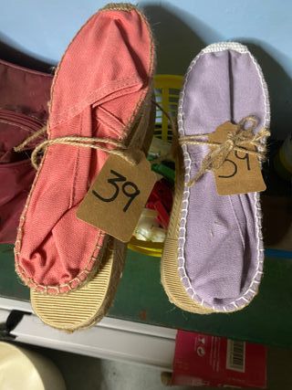 Alpargatas varias tallas