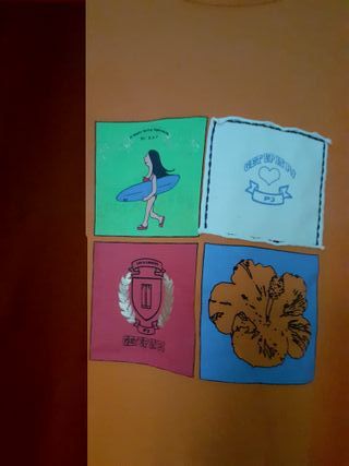 T-shirt donna arancione con stampa – taglia S