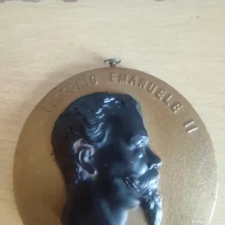 Medalla Vittorio Emanuele II Bois durci