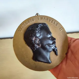 Medalla Vittorio Emanuele II Bois durci