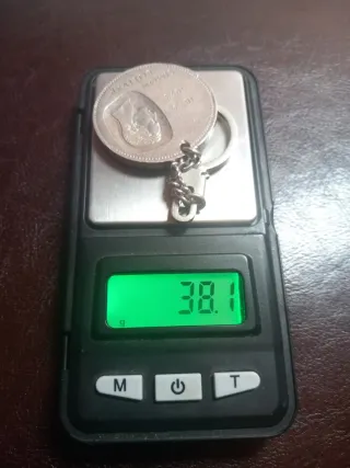 Llavero Plata 10 Bolívares Venezuela