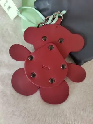 Llavero Oso Tous Rojo