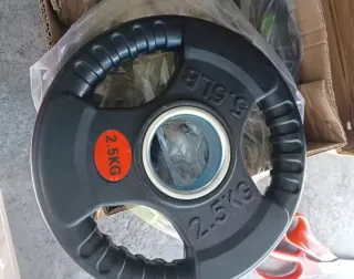 Discos Olímpicos 2x5kg y 2x2.5kg