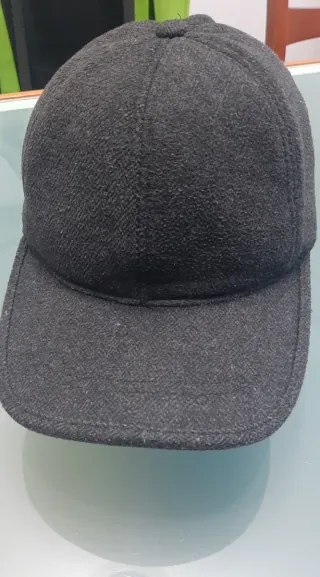 Gorra de invierno gris marengo