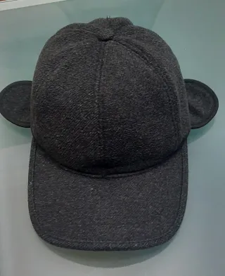 Gorra de invierno gris marengo