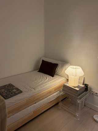 Cama nido UTÅKER IKEA madera + 2 colchones