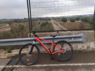 Bicicleta de Montaña Naranja