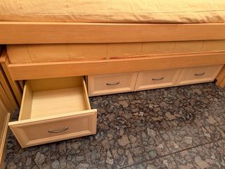 Cama nido con cajones