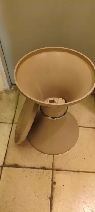 Taburete Tam Tam vintage beige