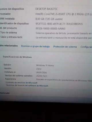 HP ProDesk 400 G4 Mini PC Negro