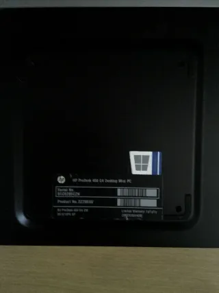 HP ProDesk 400 G4 Mini PC Negro