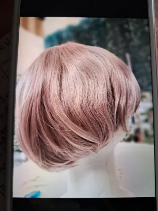 2  Extensiones pelo sintético con pinza y peluca