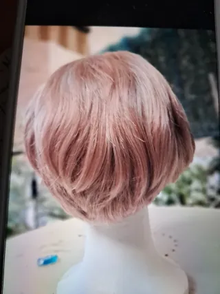 2  Extensiones pelo sintético con pinza y peluca