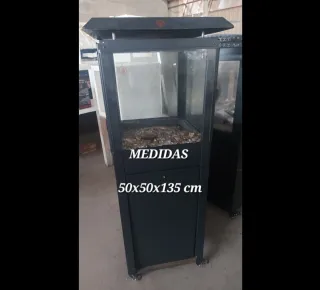 Estufa gas MERCAFOC diseño terraza e interior