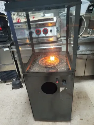 Estufa gas MERCAFOC diseño terraza e interior