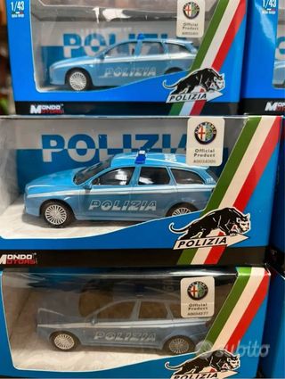 Modellino Alfa Romeo 159 Polizia 1/43