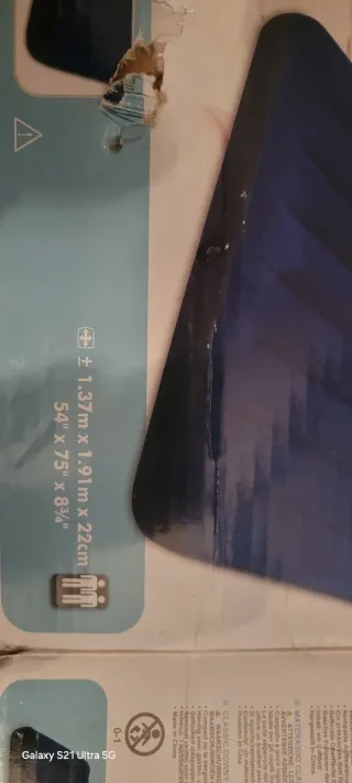 Colchón hinchable Intex con bomba de aire