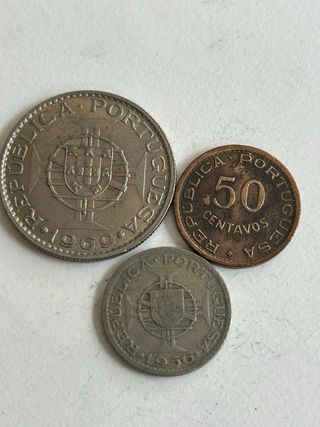 Monete dell'Impero Portoghese Angola