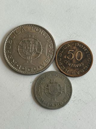Monete dell'Impero Portoghese Angola