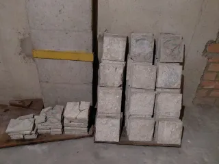 Baldosas hidráulicas antiguas 20x20 (aprox. 50)