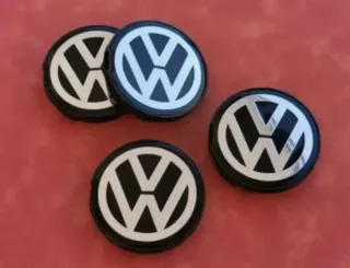 Tapabujes Vw 55mm Centro Llantas Ruedas Golf Mk4