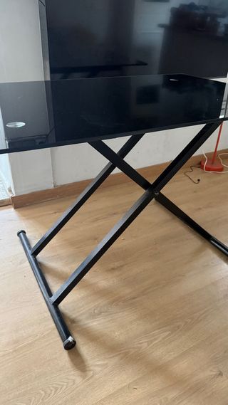 Mesa Plegable Negra 120x75 90€