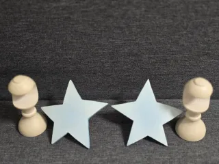 Soportes cortinas lunas y estrellas