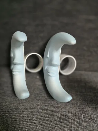 Soportes cortinas lunas y estrellas