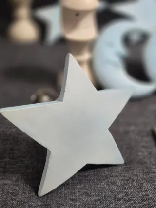 Soportes cortinas lunas y estrellas