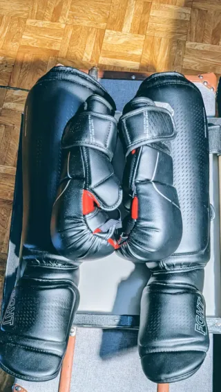 Kit Protecciones Boxeo y Guantillas