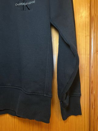 Sudadera Calvin Klein Jeans Negra Talla M
