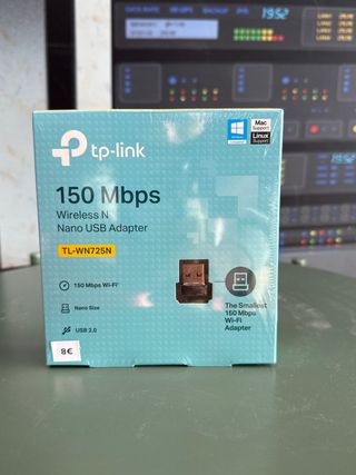 ADAPTADOR WiFi TP-Link TL-WN725N 150 Mbps