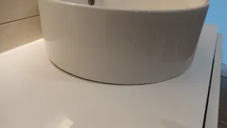 Conjunto Lavabo + Mueble Baño Gris