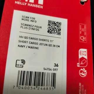 Bermudas Helly Hansen Talla L