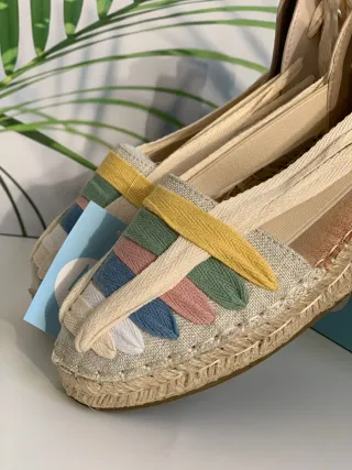 Alpargatas mujer. Número 40