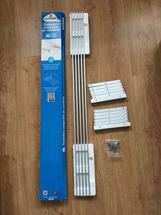Tendedero extensible Cuncial aluminio 120cm