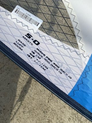 Vela aparejo completo Neilpryde Core 5.0