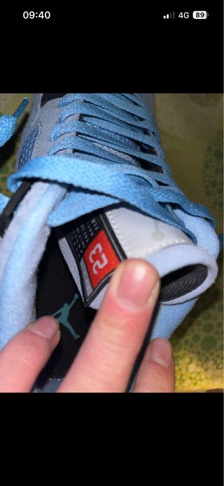 Scarpe Jordan 4 University Blue