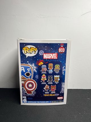 Funko Pop! Marvel 933 Capitán América Galleta