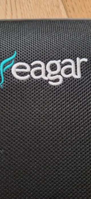 Cuscino lombare Feagar nero