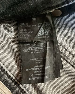 Pantalón vaquero de hombre de G-Star Raw (W38/L32)