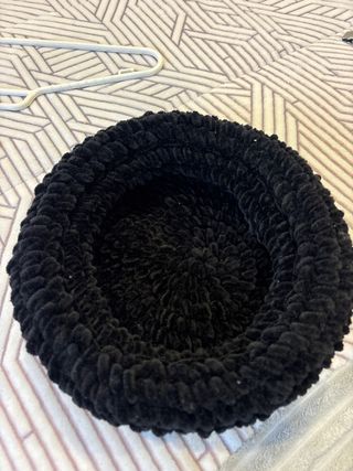 Gorro y bufanda negro